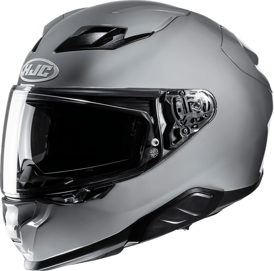 HJC F71 Solid Gray Helmet with Smart Bluetooth System and Sun Visor – Small FA47NUS4XGNV - Kelly Motorsports