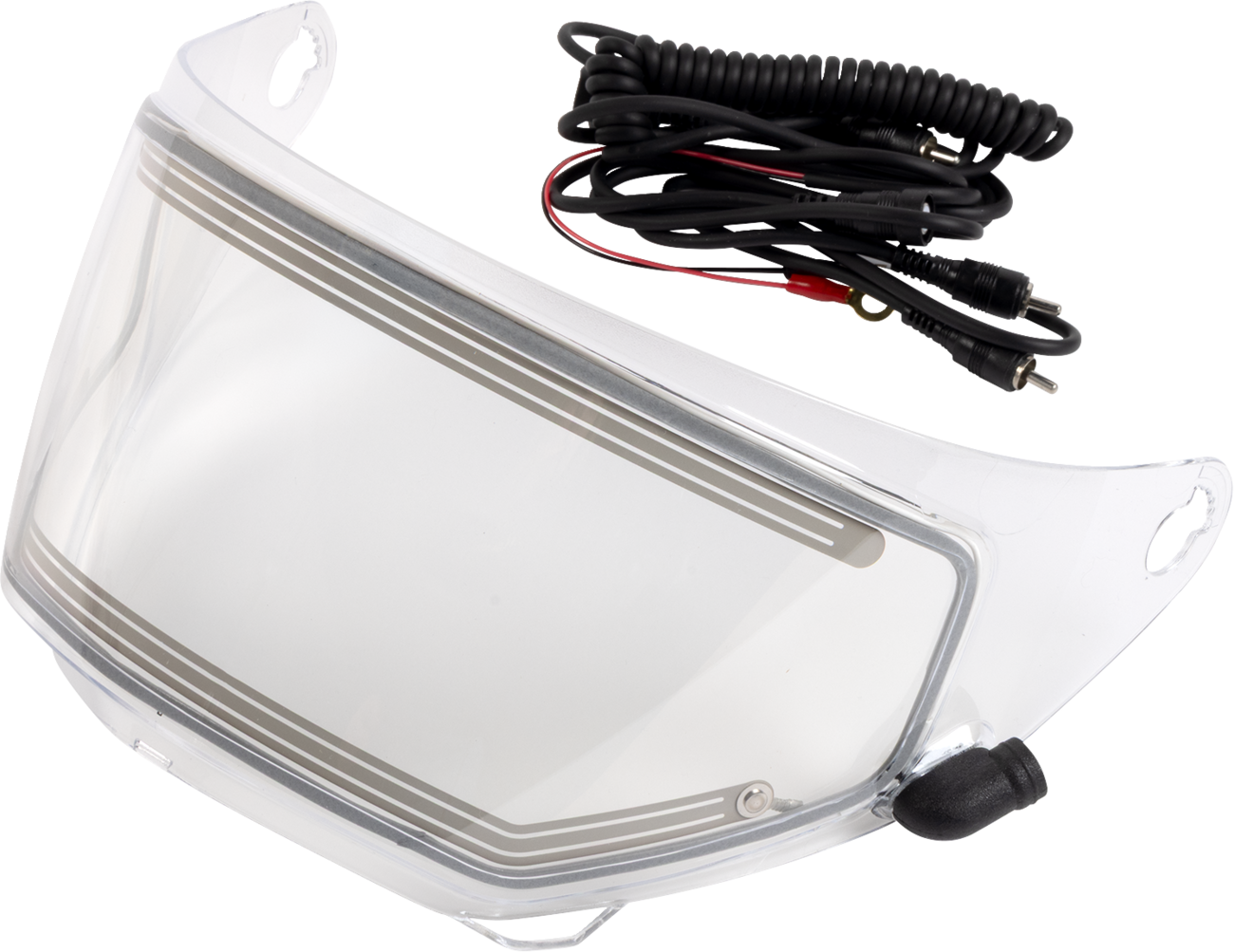 HJC HJ - 27 Shield - Dual Pane Electric Clear Safety Shield - Kelly Motorsports