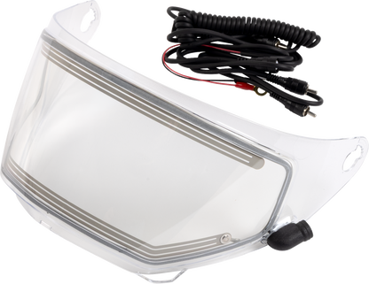 HJC HJ - 27 Shield - Dual Pane Electric Clear Safety Shield - Kelly Motorsports