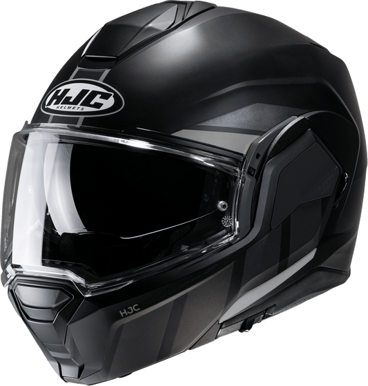HJC i100 Modular Helmet Beis - MC5SF Small by HJC with Bluetooth, UV Shield, and Ventilation - Kelly Motorsports