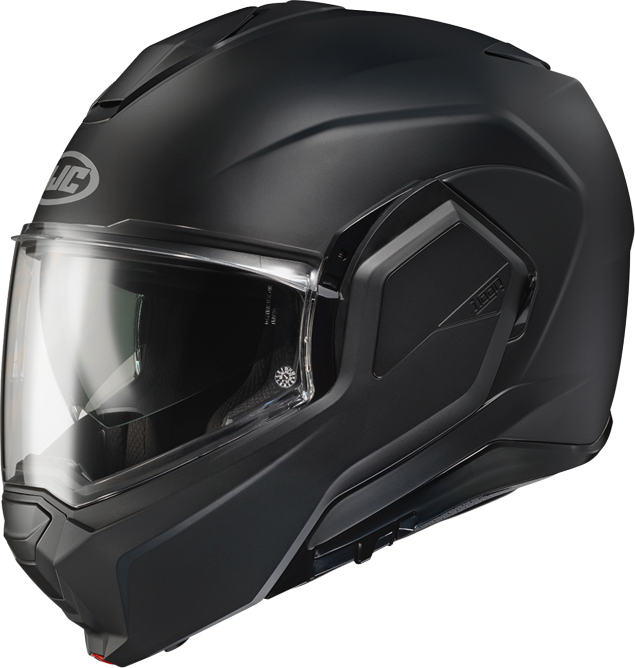 HJC i100 Modular Helmet - Solid Semi - Flat Black, Medium (EP26NUS5XBSV) - Kelly Motorsports