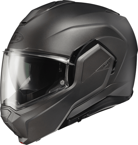 HJC i100 Modular Helmet - Solid Semi-Flat Titanium, Size Medium (Part EP26NUS5SFTV) - Kelly Motorsports