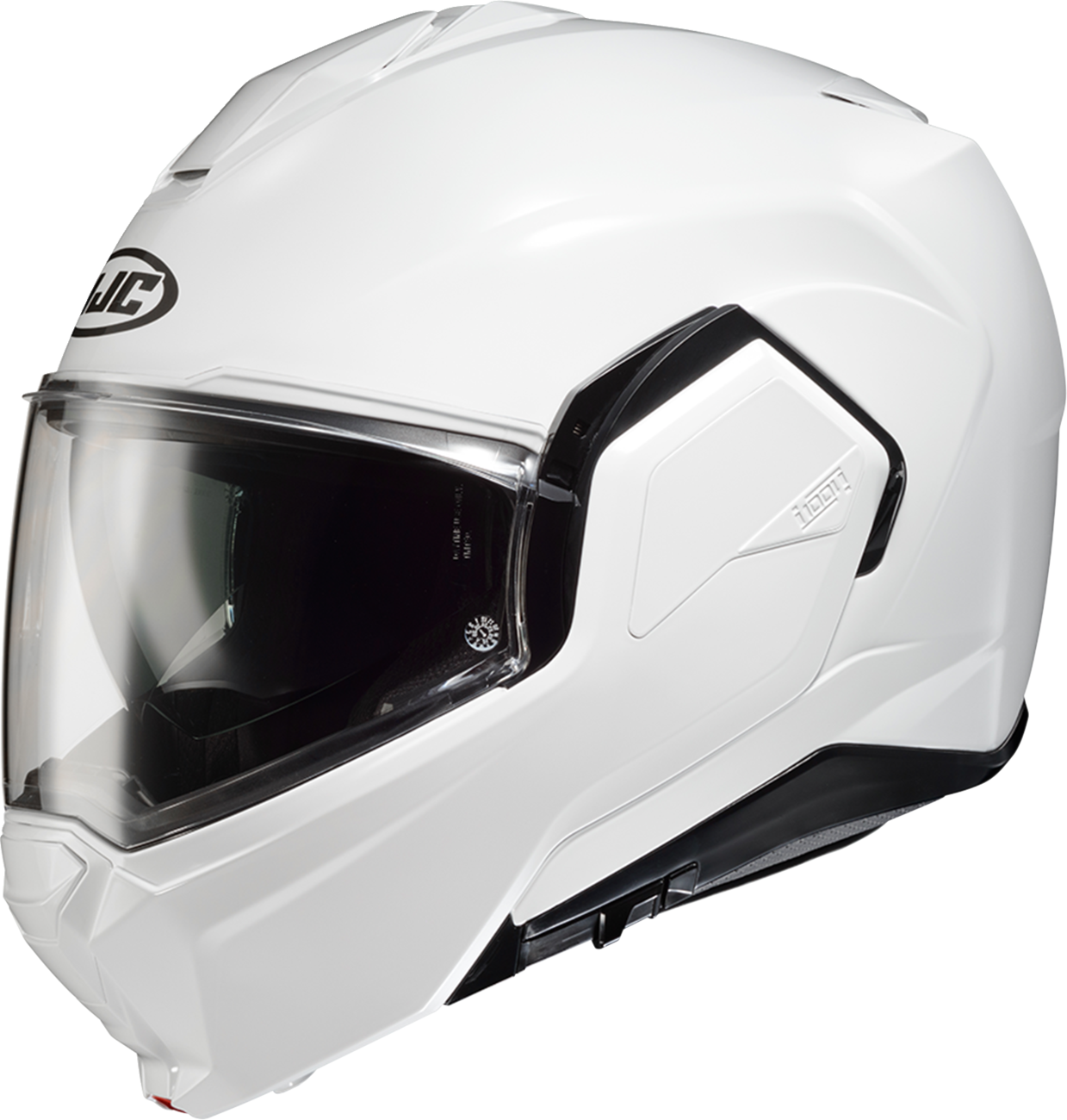 HJC i100 Modular Helmet with Bluetooth - Solid White, XS (Part EP26NUS3XWHV) - Kelly Motorsports