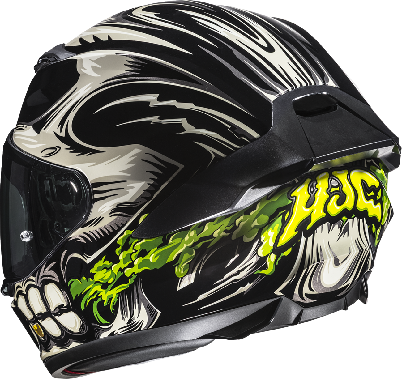 HJC i11 Helmet - Acid Skull MC5 - Medium FP67NUS5205V - Kelly Motorsports
