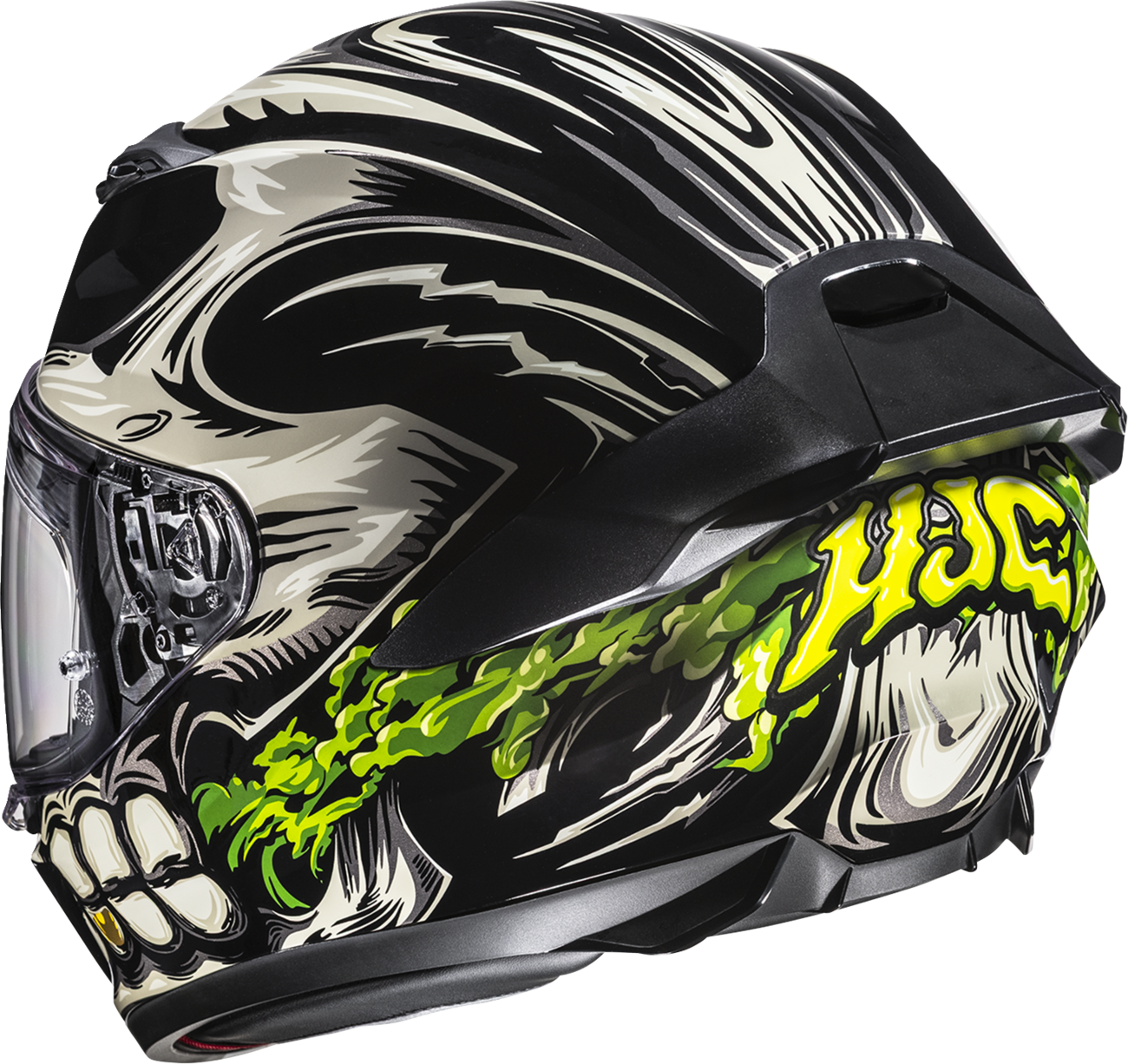 HJC i11 Helmet Acid Skull MC5 XL - Lightweight, Impact - Resistant Motorcycle Helmet with Advanced Ventilation and UV Protection - Kelly Motorsports