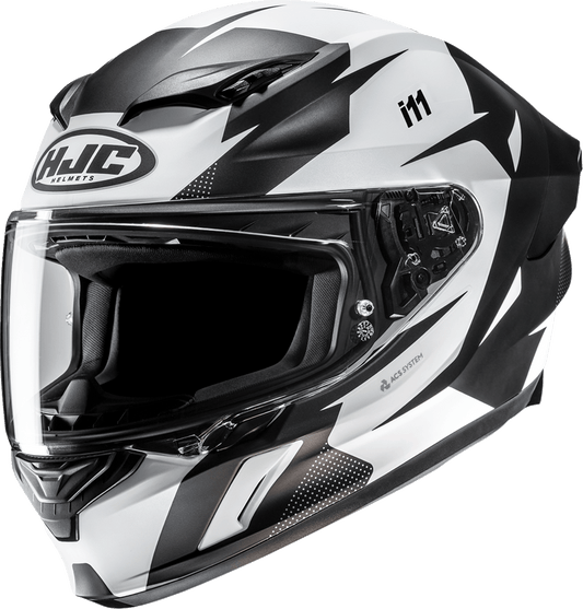 HJC i11 Helmet - Instant MC10SF - XS FP67NUS3010V with Pinlock®-Ready Shield and Advanced Ventilation - Kelly Motorsports