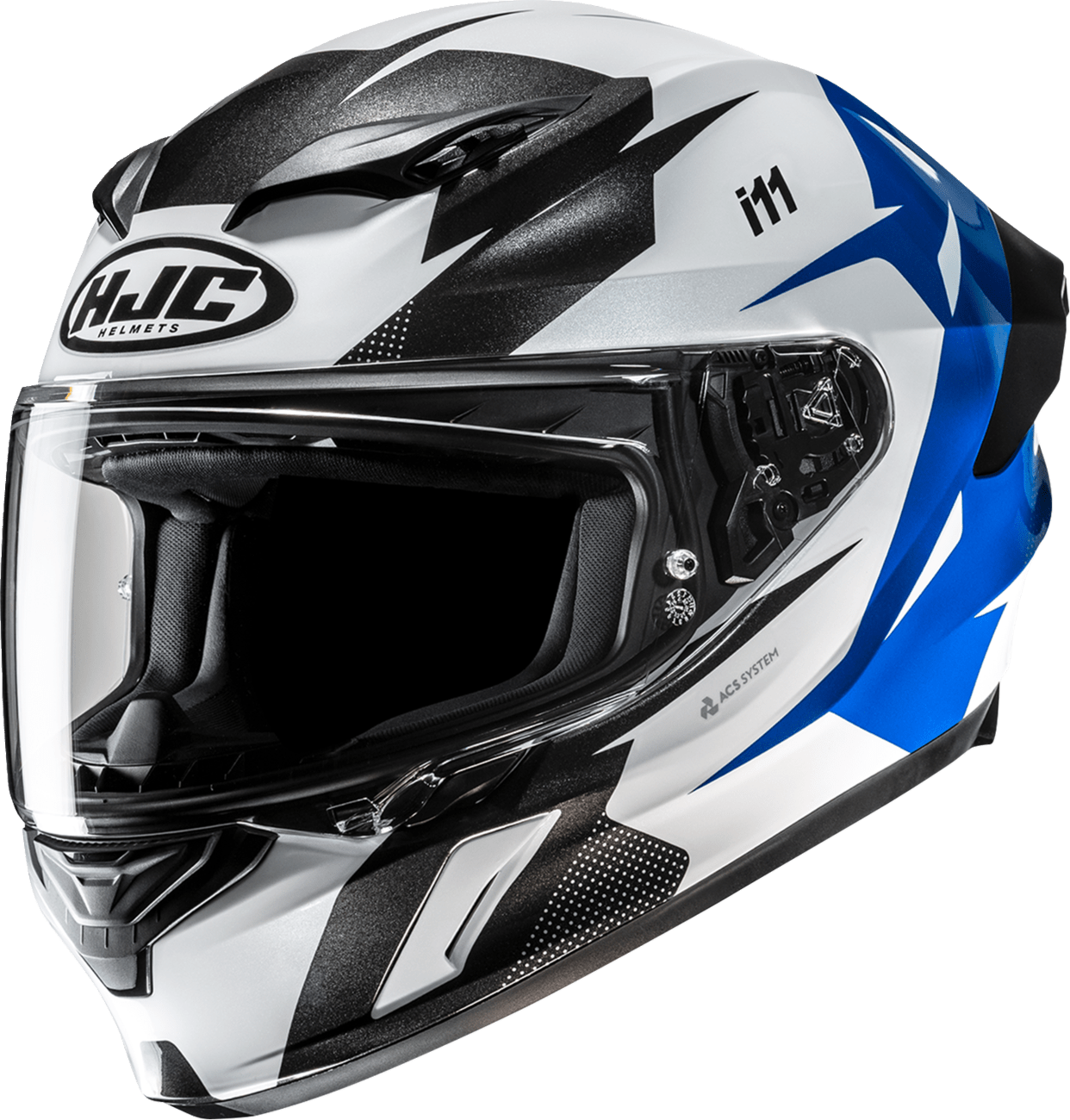 HJC i11 Helmet - Instant MC2 - Medium FP67NUS5002V - Kelly Motorsports
