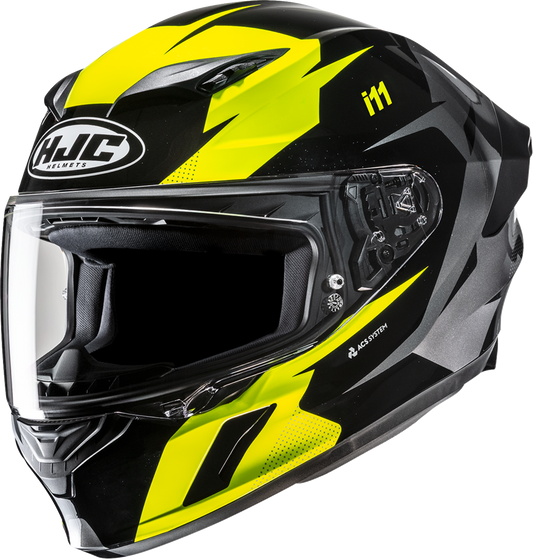 HJC i11 Helmet - Instant MC3H Large FP67NUS603HV with Pinlock - Prepared Shield and Advanced Ventilation - Kelly Motorsports