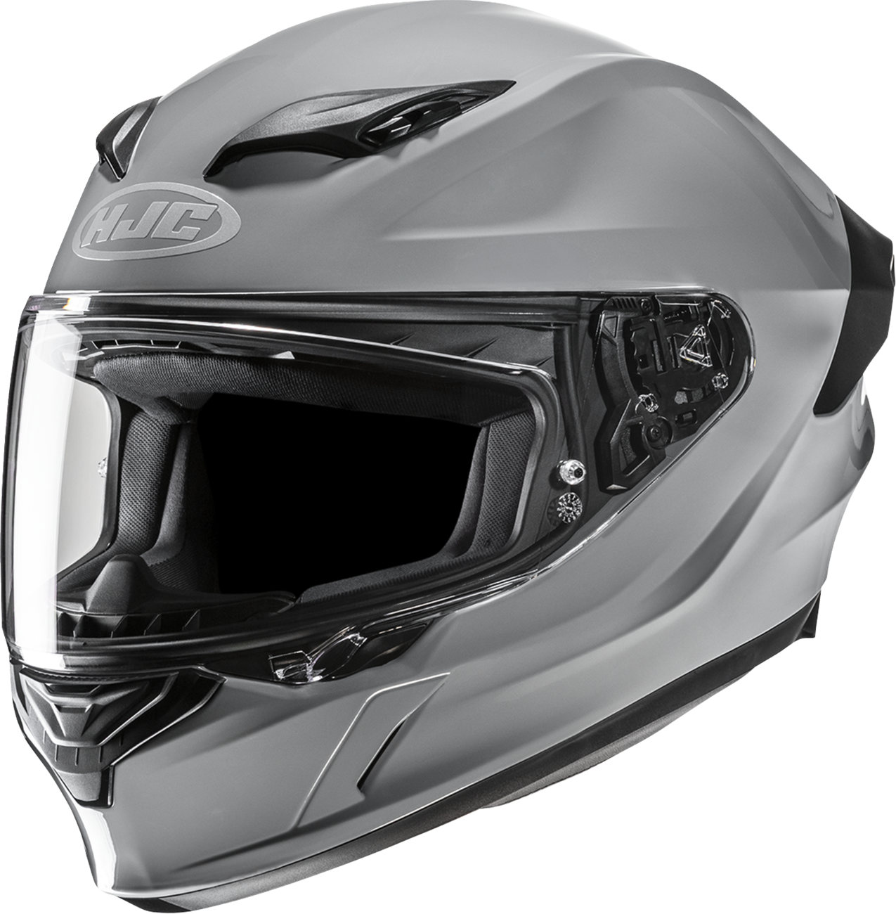 HJC i11 Helmet - Solid N Gray, Large - Lightweight Impact - Resistant Motorcycle Helmet with Advanced Ventilation and Pinlock Shield - Kelly Motorsports