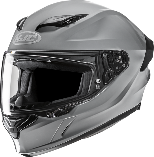 HJC i11 Helmet - Solid N Gray, Large - Lightweight Impact - Resistant Motorcycle Helmet with Advanced Ventilation and Pinlock Shield - Kelly Motorsports