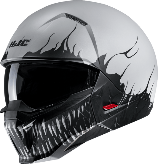 HJC i20 Scraw Motorcycle Helmet - Part Number 375950, XS Size with Advanced Polycarbonate Shell - Kelly Motorsports