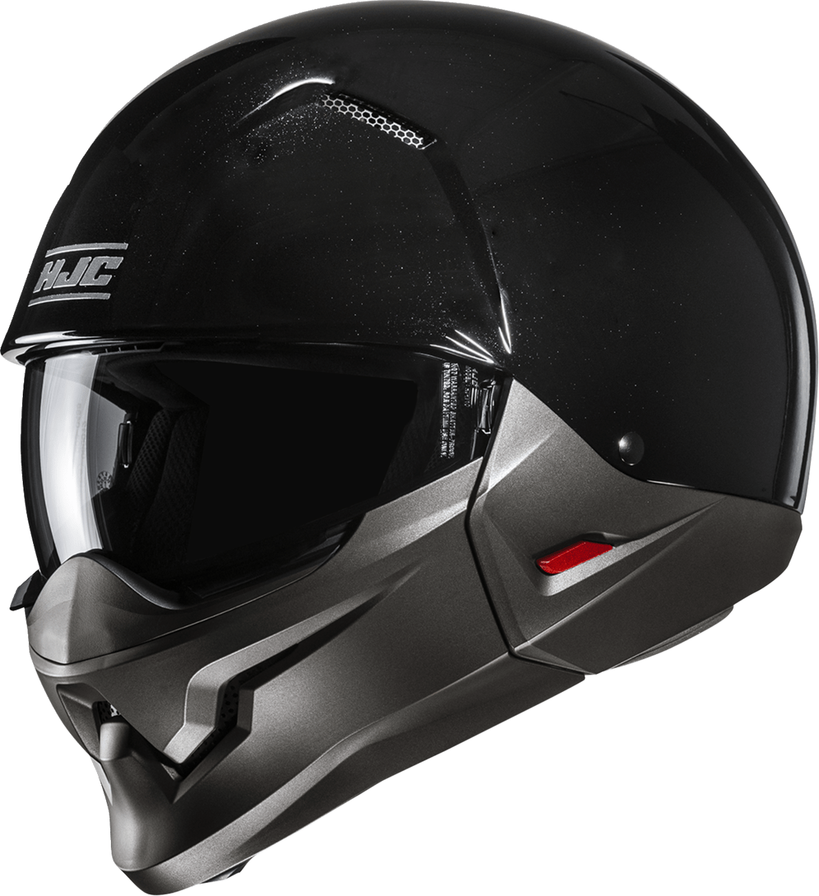 HJC i20N Helmet - Solid Black, Medium - Model JP47NUS5XBKV - Kelly Motorsports