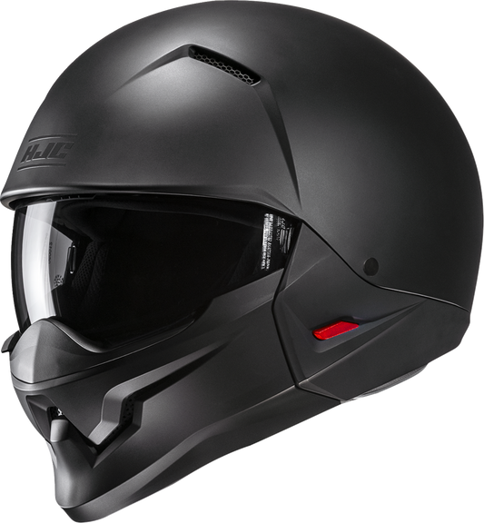 HJC i20N Helmet Solid Semi - Flat Black XL with Sunshield and Advanced Ventilation System - Kelly Motorsports