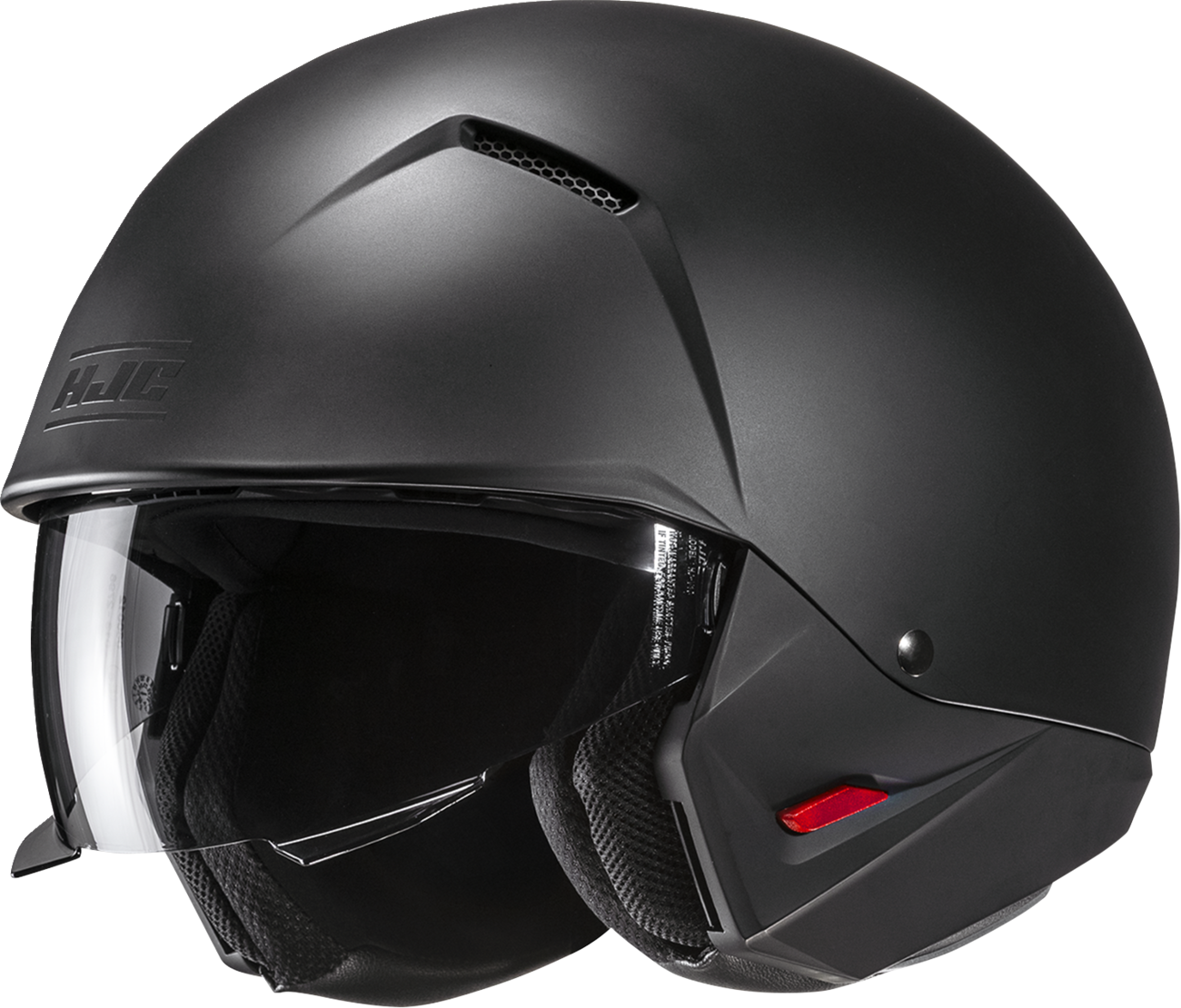 HJC i20N Helmet Solid Semi - Flat Black XL with Sunshield and Advanced Ventilation System - Kelly Motorsports
