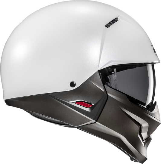 HJC i20N Solid White Motorcycle Helmet - XL, Part JP47NUS7XWHV - Kelly Motorsports
