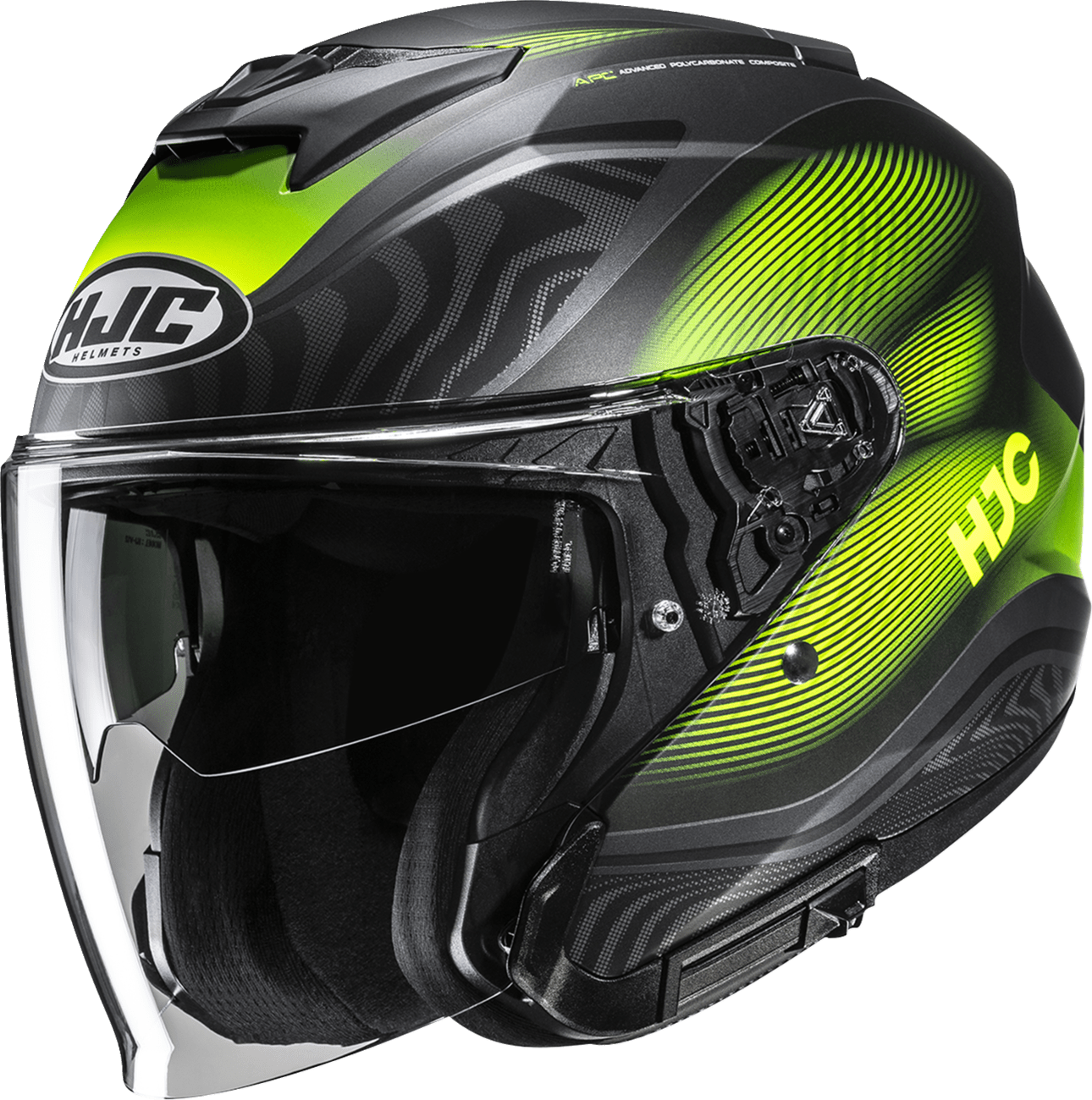 HJC i31 Depe Motorcycle Helmet - Model JP45NUS733FV, Extra Large - Kelly Motorsports