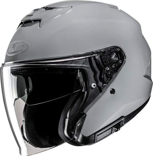 HJC i31 Helmet in N Gray (2XL) – Advanced Polycarbonate Shell with Sun Shield and Ventilation System - Kelly Motorsports