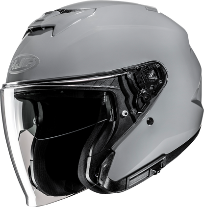 HJC i31 Helmet in N Gray (2XL) – Advanced Polycarbonate Shell with Sun Shield and Ventilation System - Kelly Motorsports