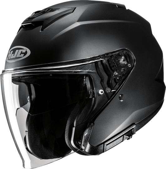 HJC i31 Helmet Solid Semi-Flat Black Small JP45NUS4XBSV with Advanced Ventilation and Sun Shield - Kelly Motorsports