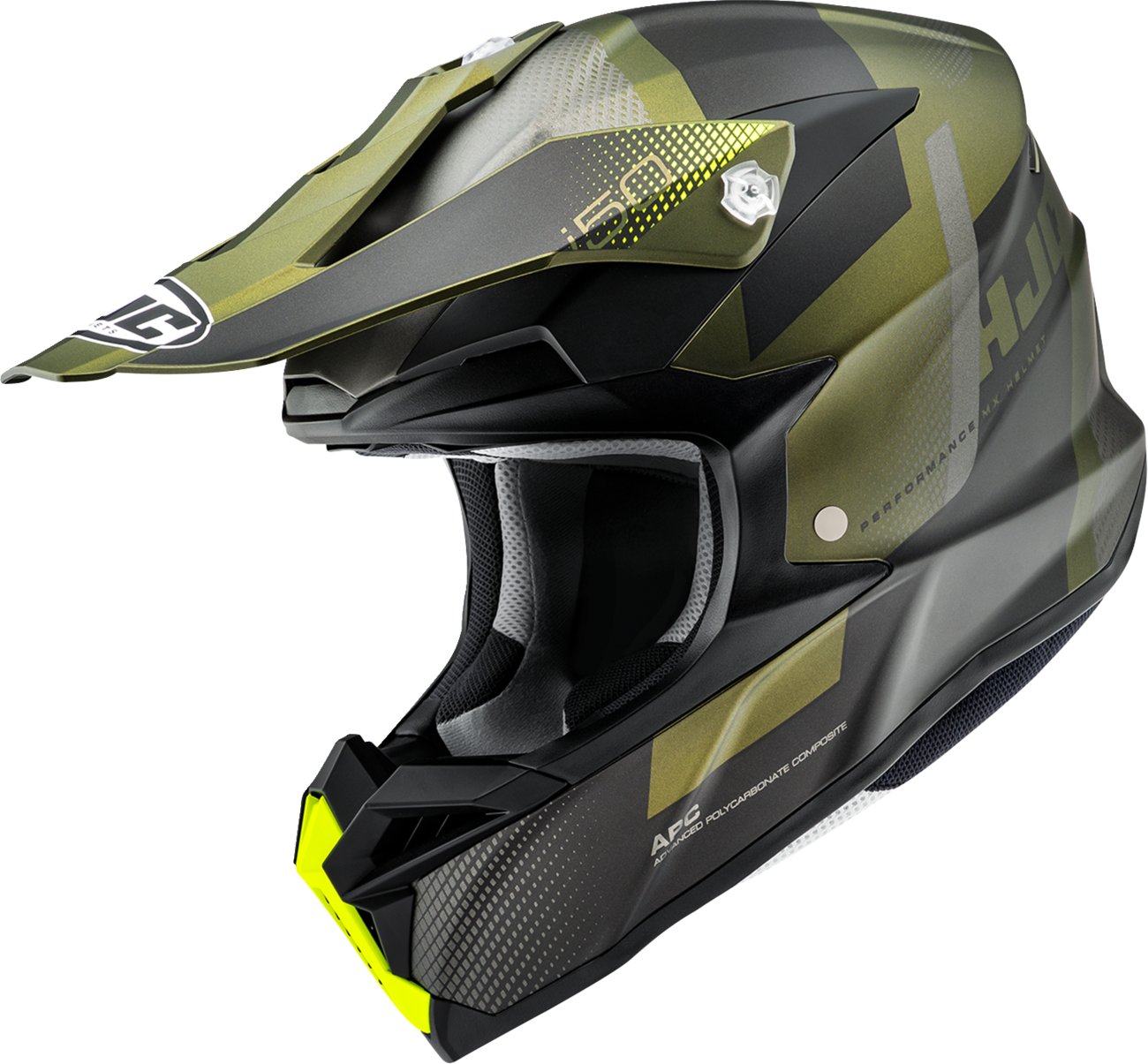 HJC i50 Helmet Mimic MC4SF Large MP39NUS6ES4V – Advanced Motorcycle Helmet with Superior Ventilation and Impact Protection - Kelly Motorsports