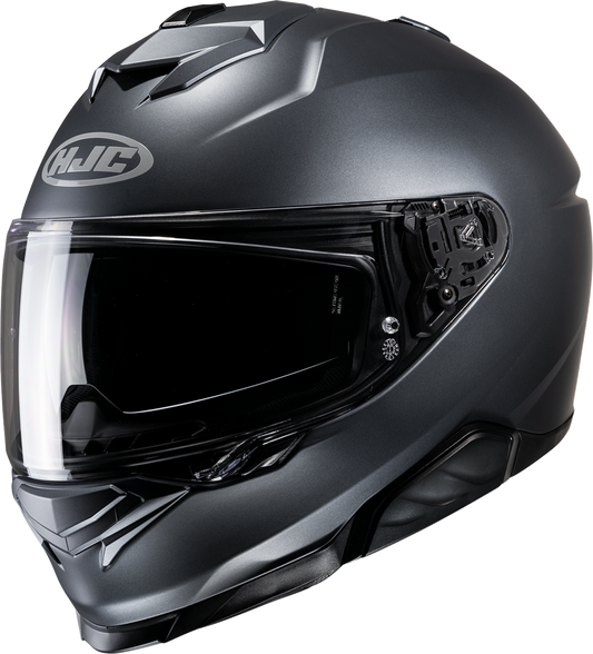 HJC i71 Helmet - Solid Semi - Flat Anthracite - Size XL - FP55NUS7SFAV - Kelly Motorsports