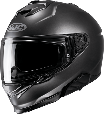 HJC i71 Helmet Solid Semi-Flat Titanium 2XL FP55NUS8SFTV - Kelly Motorsports