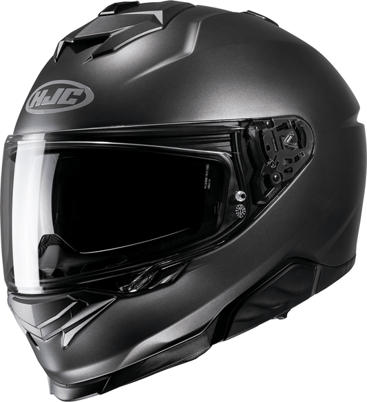 HJC i71 Helmet Solid Semi-Flat Titanium 2XL FP55NUS8SFTV - Kelly Motorsports