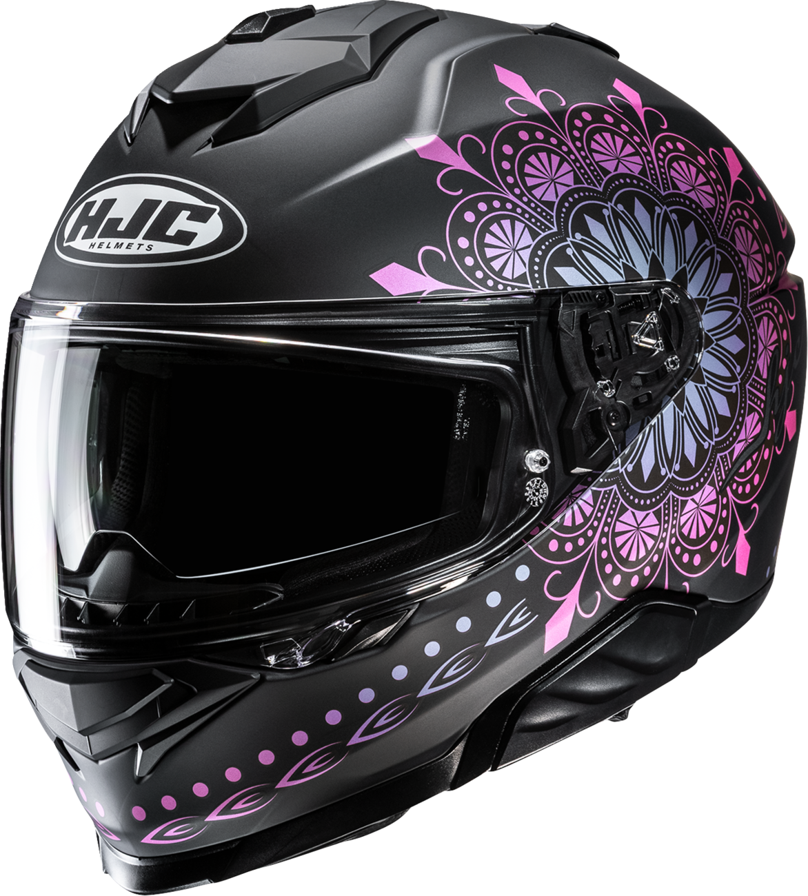 HJC i71 Niel Motorcycle Helmet with Sun Visor and Advanced Ventilation - Model FP55NUS3C8SV - Kelly Motorsports