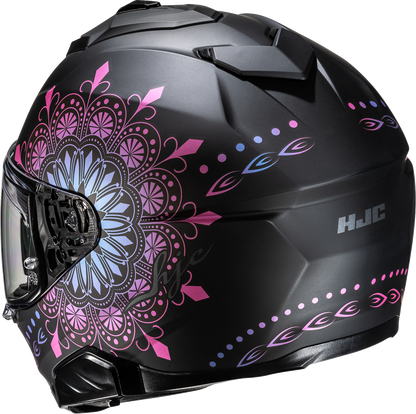 HJC i71 Niel Motorcycle Helmet with Sun Visor and Advanced Ventilation - Part Number FP55NUS6C8SV - Kelly Motorsports