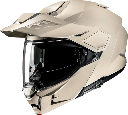 HJC i80 Modular Helmet - Solid Semi - Flat Sand (5XL) with Advanced Ventilation and Impact - Resistant Shell - Kelly Motorsports