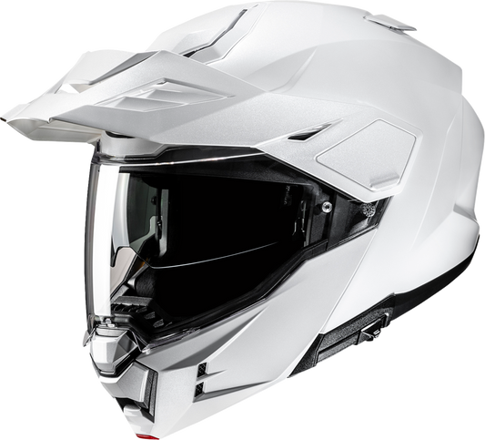 HJC i80 Modular Helmet - Solid White, XS - Versatile Adventure Touring Safety Gear - Kelly Motorsports