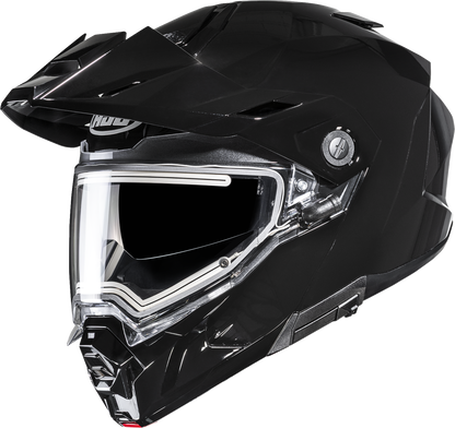 HJC i80 Modular Snow Helmet with Dual Pane Visor - Black, Large (EP38SUS6XBKV) - Kelly Motorsports