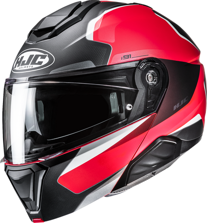 HJC i91 Felio Modular Helmet - Large EP35NUS65S1V with Sun Visor and Bluetooth Compatibility - Kelly Motorsports