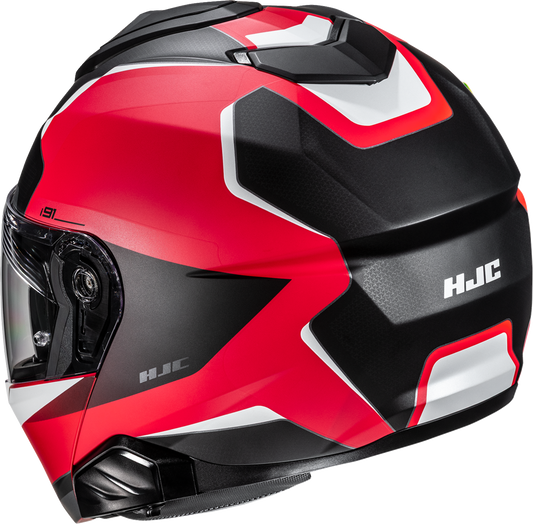 HJC i91 Felio Modular Helmet - Large EP35NUS65S1V with Sun Visor and Bluetooth Compatibility - Kelly Motorsports