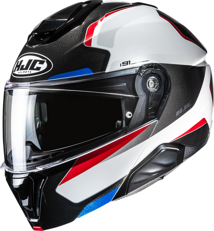 HJC i91 Felio Modular Helmet with Sun Visor and Bluetooth Compatibility - Kelly Motorsports