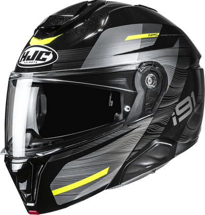 HJC i91 Modular Helmet Dusk - MC3H - XS EP35NUS343HV with Sun Visor and Bluetooth Compatibility - Kelly Motorsports
