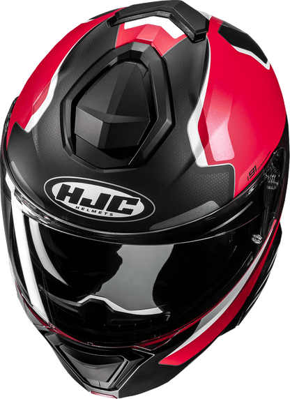 HJC i91 Modular Helmet Felio EP35NUS75S1V - XL with Sun Visor and Bluetooth Compatibility - Kelly Motorsports