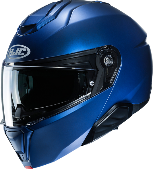 HJC i91 Modular Helmet - Solid Semi - Flat Metallic Blue 2XL (Part Number EP35NUS8SMBV) - Kelly Motorsports