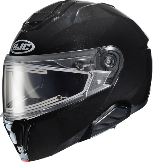 HJC i91 Modular Snow Helmet with Electric Visor - Black, Large - EP35EUS6XBKV - Kelly Motorsports