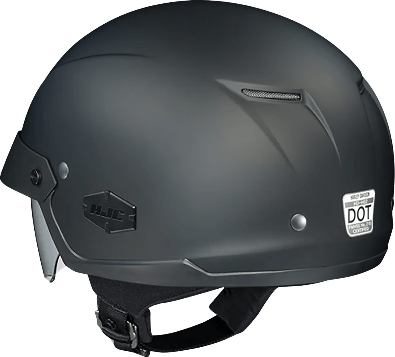 HJC IS-Cruiser Helmet - Solid Rubbertone Flat Black - 2XL HP31NUS8RFBV - Kelly Motorsports