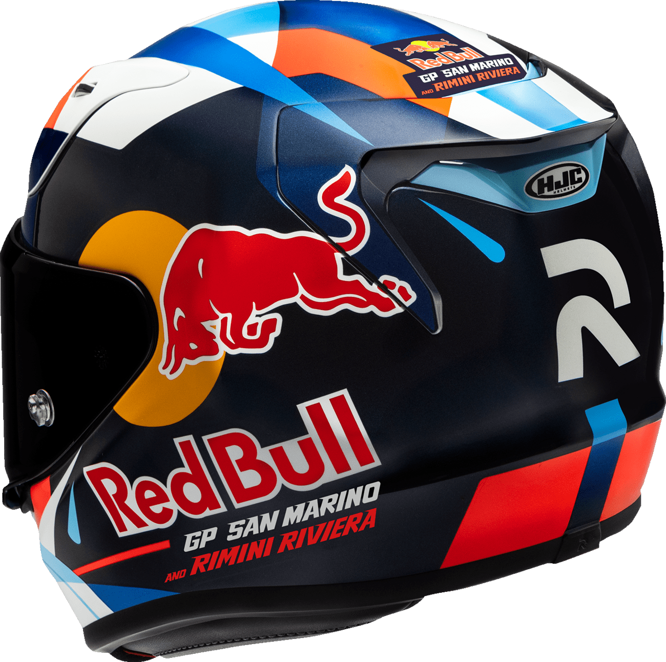HJC RPHA 12N Helmet - Red Bull Misano GP II, Size 2XL, Part Number FA53NUS8N09V - Kelly Motorsports