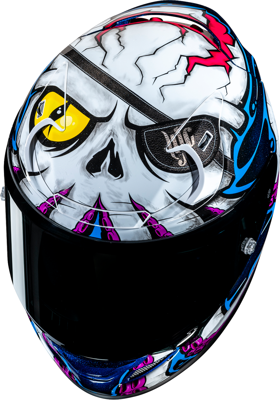 HJC RPHA 12N Kraken Motorcycle Helmet - Model FA53NUS7C28V, XL Size - Kelly Motorsports