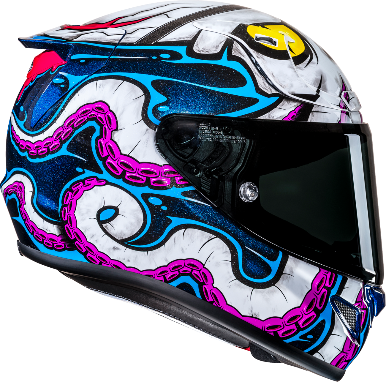 HJC RPHA 12N Kraken Motorcycle Helmet - Model FA53NUS7C28V, XL Size - Kelly Motorsports
