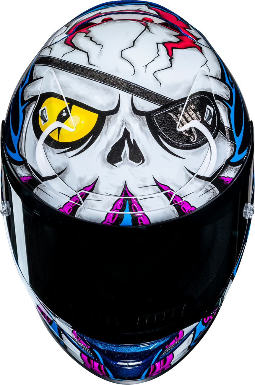 HJC RPHA 12N Kraken Motorcycle Helmet - Model FA53NUS7C28V, XL Size - Kelly Motorsports