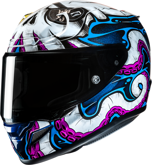 HJC RPHA 12N Kraken Motorcycle Helmet - Model FA53NUS7C28V, XL Size - Kelly Motorsports