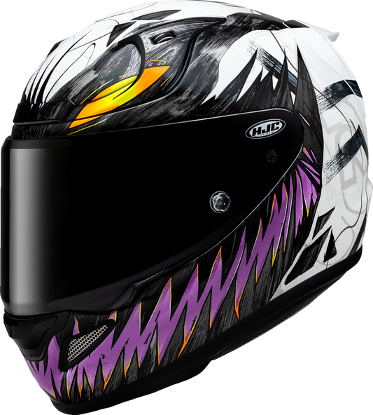 HJC RPHA 12N Marvel Anti Venom II Motorcycle Helmet - Part FA53NUS3M08V - Kelly Motorsports
