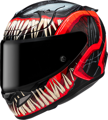 HJC RPHA 12N Marvel Venom 3 Motorcycle Helmet - Part FA53NUS7ES1V - Kelly Motorsports
