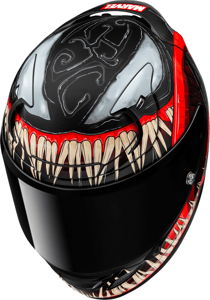HJC RPHA 12N Marvel Venom 3 Motorcycle Helmet - Part Number FA53NUS5ES1V - Kelly Motorsports