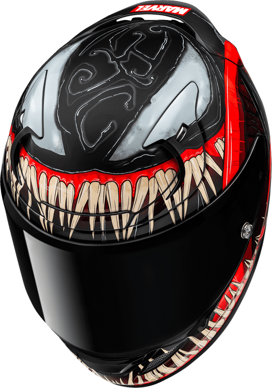 HJC RPHA 12N Marvel Venom 3 Motorcycle Helmet - Part Number FA53NUS5ES1V - Kelly Motorsports