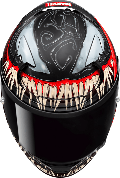HJC RPHA 12N Marvel Venom 3 Motorcycle Helmet - Part Number FA53NUS5ES1V - Kelly Motorsports